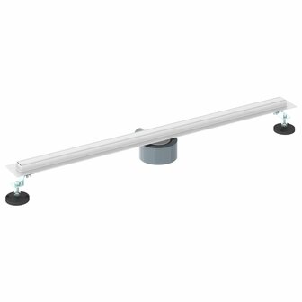 360&deg; Doucheafvoer Met Slank Model Zilver 80 cm 6