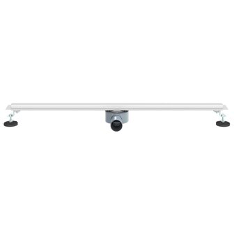 360&deg; Doucheafvoer Met Slank Model Zilver 90 cm 4