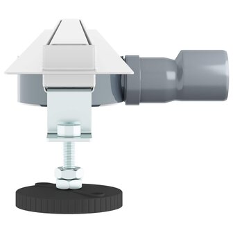 360&deg; Doucheafvoer Met Slank Model Zilver 100 cm 5