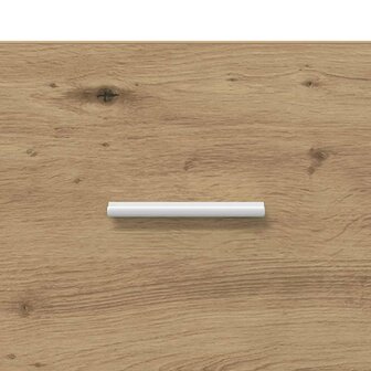 Wastafelkast met opslag met de deur Artisan Eiken Bewerkt hout 9