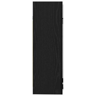 Badkamer spiegelkast met plank Zwart Eiken 62,5 x 20,5 x 64 cm 8