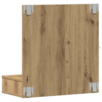 Spiegelkast Artisan Eiken 60 x 31,5 x 62 cm Bewerkt hout 7