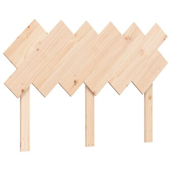 Seniorenbed met hoofdbord massief hout 8