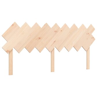 Seniorenbed met hoofdbord massief hout 8