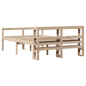 Seniorenbed met hoofdbord massief grenenhout 120x200 cm 6