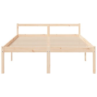 Seniorenbed massief grenenhout 160x200 cm 4