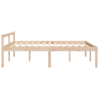 Seniorenbed massief grenenhout 160x200 cm 5