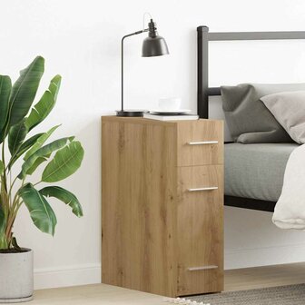 Apothekerskast artisanaal eikenkleurig 20 x 45.5 x 60 cm 1