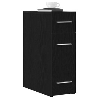 Apothekerskast Zwart eiken 20 x 45.5 x 60 cm Bewerkt hout 3