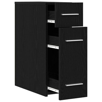Apothekerskast Zwart eiken 20 x 45.5 x 60 cm Bewerkt hout 6