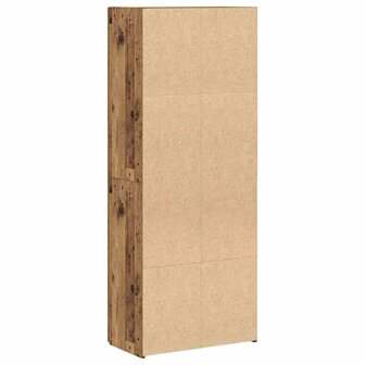 Kantoorkast met plank Oudhout 70 x 32 x 77.5 cm Bewerkt hout 8