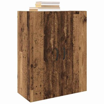 Opbergkast Wandgemonteerd Oud hout 69,5 x 34 x 90 cm 3