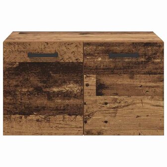 Wandkast Wandgemonteerd Oudhout 60 x 36,5 x 35 cm Bewerkt hout 6