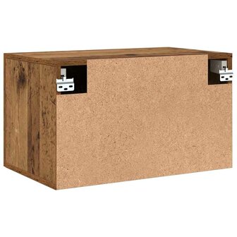Wandkast Wandgemonteerd Oudhout 60 x 36,5 x 35 cm Bewerkt hout 8