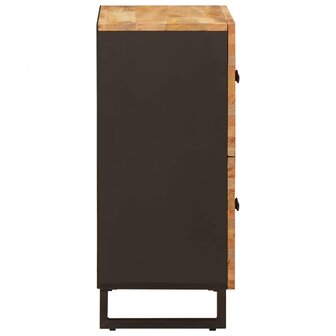 Bijzetkast Bruin 60 x 33,5 x 75 cm Massief Mango Hout 4
