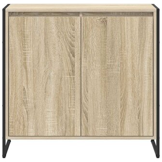 Bijzetkast Sonoma 79 x 36 x 75 cm Bewerkt hout 6