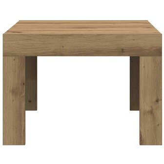 Salontafel Artisan Eiken 50 x 50 x 35 cm Bewerkt hout 5
