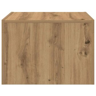 Salontafel Artisan Eiken 50 x 50 x 35 cm Bewerkt hout 6