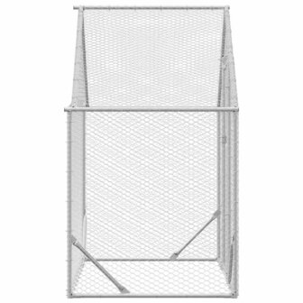 Kippenhok Zilver 170 x 100 x 177 cm Gegalvaniseerd staal 5