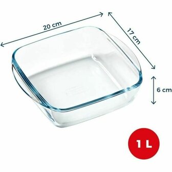 Ovenschaal Pyrex 1 L 2