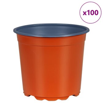 Bloempot 100 pcs Keramiek &Oslash; 15 x 12.5 cm Kunststof 4