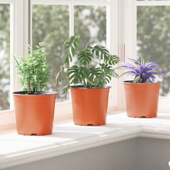 Bloempot 100 pcs Keramiek &Oslash; 15 x 12.5 cm Kunststof 5