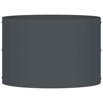 Tuin Bloempot Antraciet 30 x 30 x 20 cm Koudgewalst staal 5