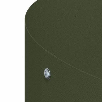 Tuin Bloempot Olijf Groen 30 x 30 x 20 cm Koudgewalst staal 7