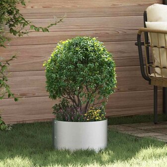 Tuin Bloempot 5 pcs Zilver 30 x 30 x 20 cm Gegalvaniseerd staal 1