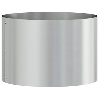 Tuin Bloempot 5 pcs Zilver 30 x 30 x 20 cm Gegalvaniseerd staal 5