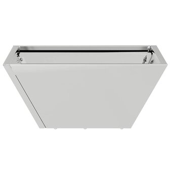 Tuin Bloempot Zilver 35 x 35 x 15 cm Gegalvaniseerd staal 6