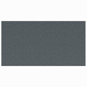 Tapijt Loper Grijs 80 x 150 cm Stof 2