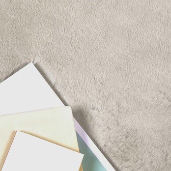 Nep Konijnenbont Tapijt Olite Beige 60 x 110 cm Polyester 3