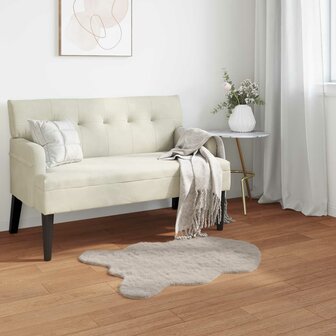 Nep Konijnenbont Tapijt Olite Beige 60 x 90 cm Polyester 1