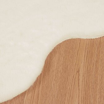 Nep Konijnenbont Tapijt Olite Cr&egrave;me 50 x 80 cm Polyester 9