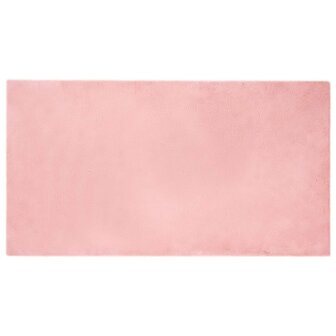 Nep Konijnenbont Tapijt Olite Roze 60 x 110 cm Polyester 2
