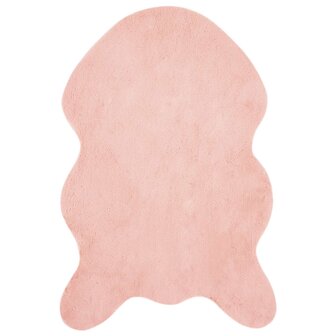Nep Konijnenbont Tapijt Olite Roze 60 x 90 cm Polyester 2