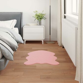 Nep Konijnenbont Tapijt Olite Roze 60 x 90 cm Polyester 4