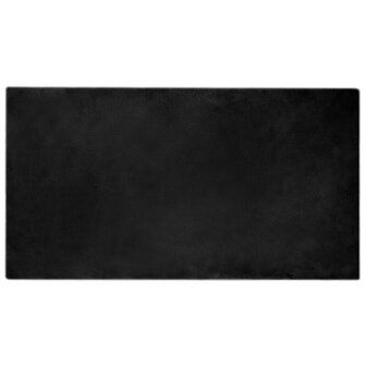 Nep Konijnenbont Tapijt Olite Zwart 60 x 110 cm Polyester 2