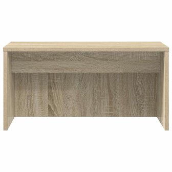 Aan de muur bevestigd bureau Sonoma Eiken 60 x 45 x 30 cm 5