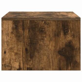 Aan de muur bevestigd bureau Gerookt eiken 60 x 45 x 30 cm 6