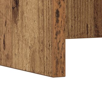 Aan de muur bevestigd bureau Oud Hout 60 x 45 x 30 cm 9