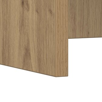 Aan de muur bevestigd bureau Artisan Eiken 60 x 45 x 30 cm 9