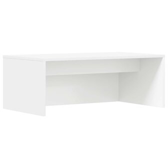 Aan de muur bevestigd bureau Wit 80 x 45 x 30 cm Bewerkt hout 2