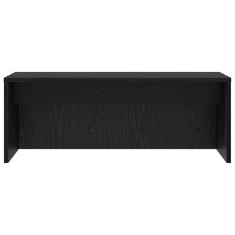 Aan de muur bevestigd bureau Zwart Eiken 80 x 45 x 30 cm 5