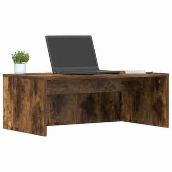 Aan de muur bevestigd bureau Gerookt eiken 80 x 45 x 30 cm 3