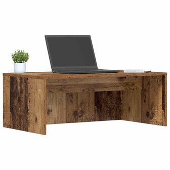Aan de muur bevestigd bureau Oud Hout 80 x 45 x 30 cm 3