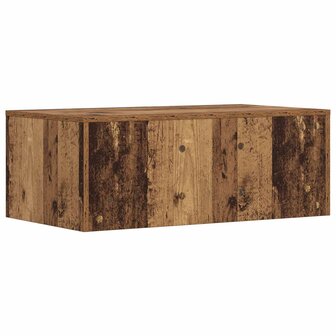 Aan de muur bevestigd bureau Oud Hout 80 x 45 x 30 cm 7