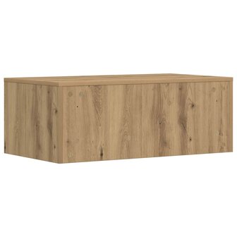 Aan de muur bevestigd bureau Artisan Eiken 80 x 45 x 30 cm 7