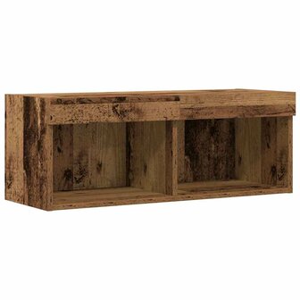 Tv-meubelset Oud hout 80 x 30 x 30 cm Bewerkt hout 7